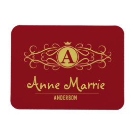 Personalized Rose Dial Women’s Elegant Custom Time Magnet