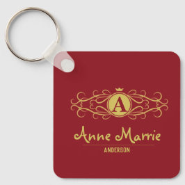 Personalized Rose Dial Women’s Elegant Custom Time Nyckelring