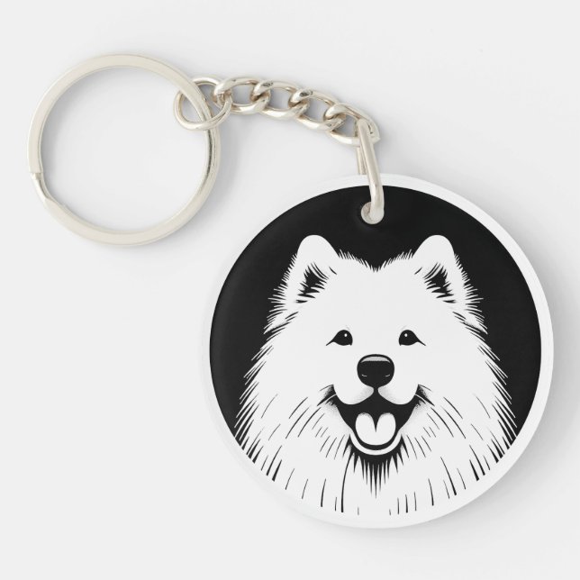 Personalized Samoyed Pop Art Super Cute (Framsidan)