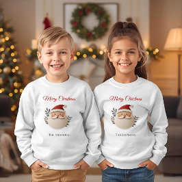 Personalized Santa Christmas  – Family Name T Shirt