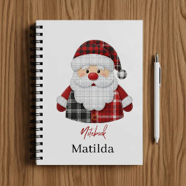 Personalized Santa notebook  Anteckningsbok
