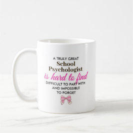 Personalized School Psychologist Appreciation Gift Kaffemugg