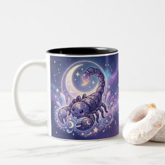 Personalized Scorpio Zodiac Mug Två-Tonad Mugg