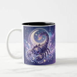Personalized Scorpio Zodiac Mug Två-Tonad Mugg
