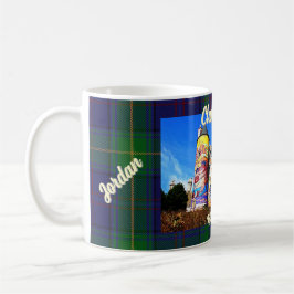 Personalized Scottish Clan Boyle's Kelburn Castle Kaffemugg