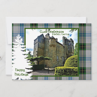 Personalized Scottish Clan Henderson Tartan Julkort