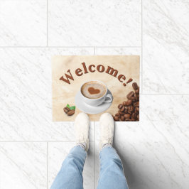 Personalized Seaside Welcome Doormat