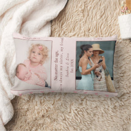 Personalized Sister Pillow – Photo Gift for Her Lumbarkudde