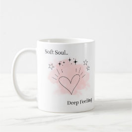 Personalized Soft Soul Ceramic Coffee Mug Kaffemugg