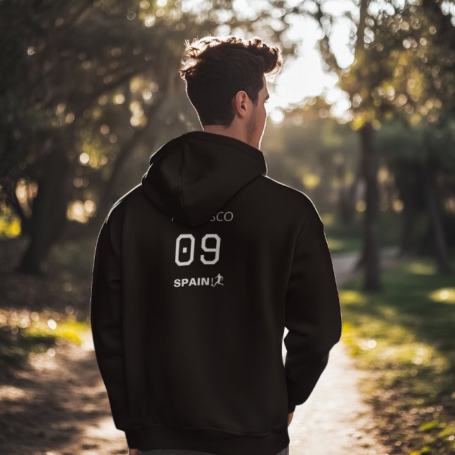 Personalized Spain National Soccer Professional  Hoodie (Skapare uppladdad)