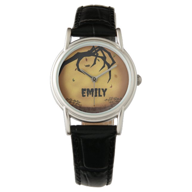 Personalized Spooky Hand Emo Armbandsur (Framsida)