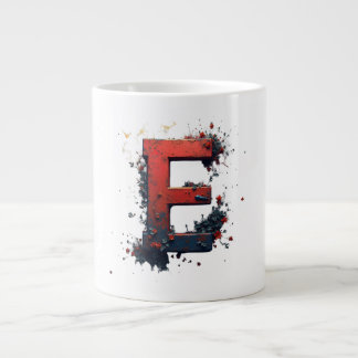 Personalized Sports Fan Monogram Custom Initial Jumbo Mugg
