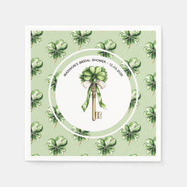 Personalized St. Patrick’s Day Bridal Shower Pappersservett