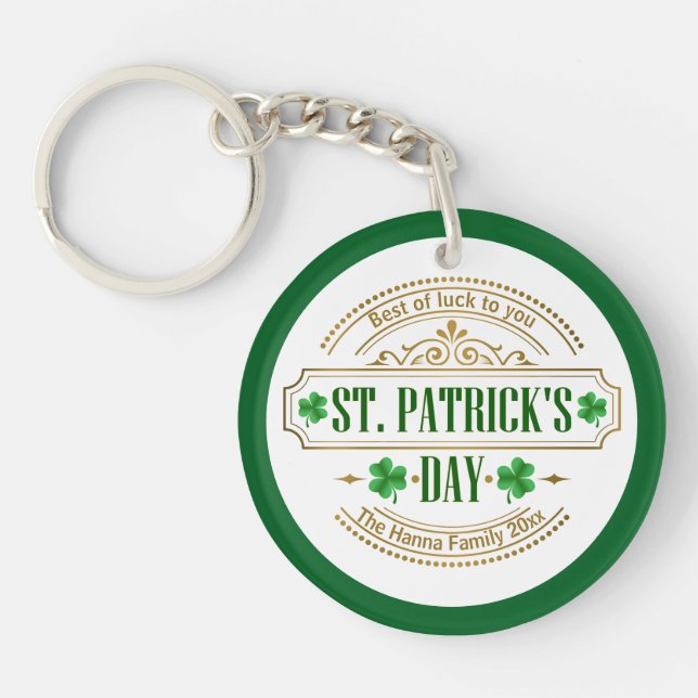Personalized St. Patrick's Day I Luck of the Irish (Framsidan)