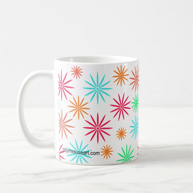 Personalized Starburst Kaffemugg (Vänster)