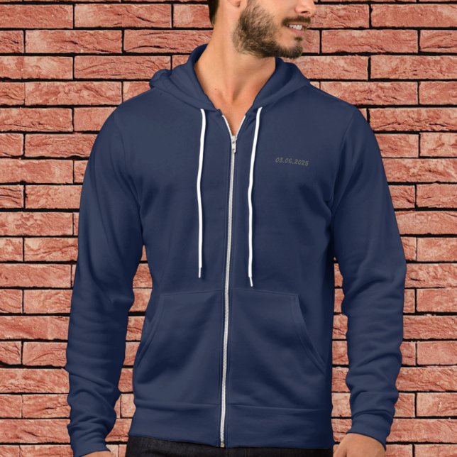 personalized sweatshirt with date casual  t shirt (Skapare uppladdad)