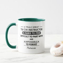 Personalized Tai Chi Instructor Appreciation  Mugg