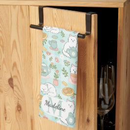 Personalized Tea & Baker Monogram Kitchen Towels Kökshandduk
