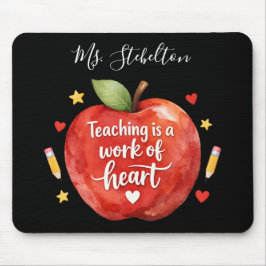 Personalized Teacher Appreciation Mouse Pad Musmatta