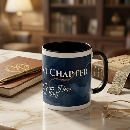 Personalized "The Next Chapter"  Retirement Mug Mugg