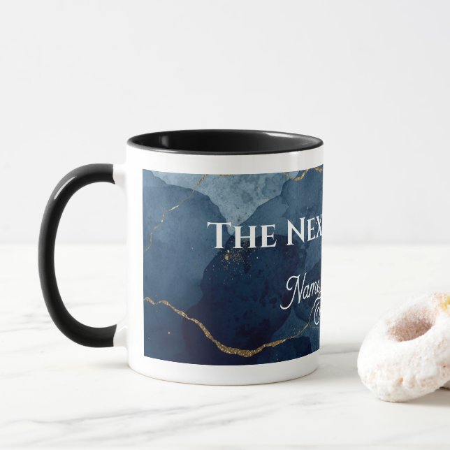 Personalized "The Next Chapter"  Retirement Mug Mugg (Med munk)