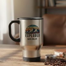 Personalized Thermal Travel Mug | Explorer Mug