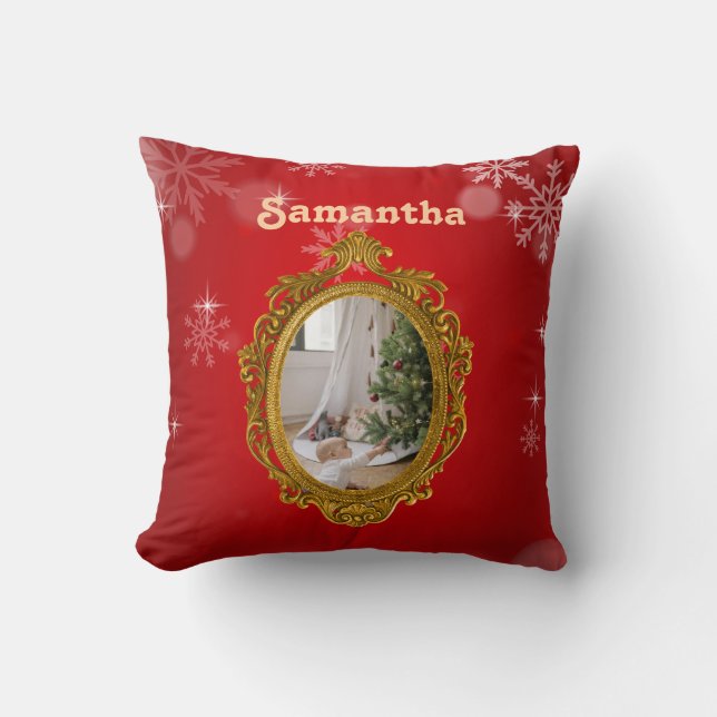 Personalized Throw Pillow 16" x 16" Kudde (Framsida)