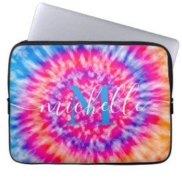 Personalized Tie Dye Laptop Fodral