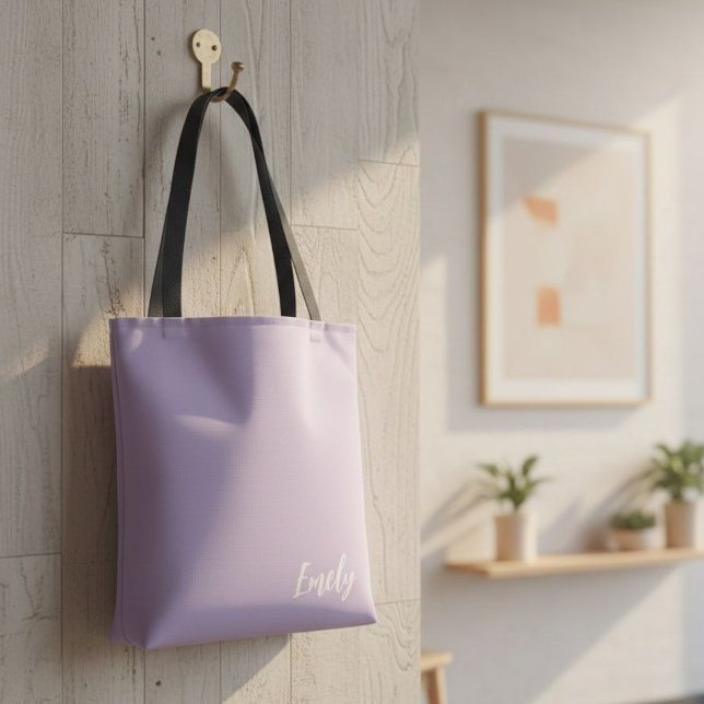 Personalized Tote,  Bridesmaid Gift, Custom Name  Tygkasse (Skapare uppladdad)