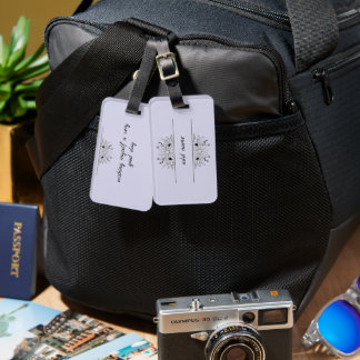 “Personalized Travel Luggage Tag” Bagagebricka