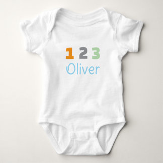 Personalized Triplets Outfit, Custom 1 2 3 T Shirt