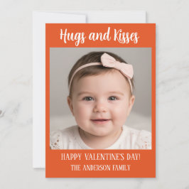 Personalized Valentine Photo Card Julkort