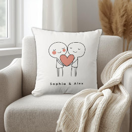 Personalized Valentine’s Couple Matching  Kudde