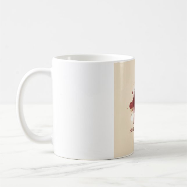 Personalized Valentine’s Day Gift - Romantic Coupl Kaffemugg (Vänster)