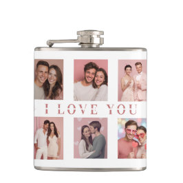 Personalized Valentine's Day Flask | Custom Photos Fickplunta