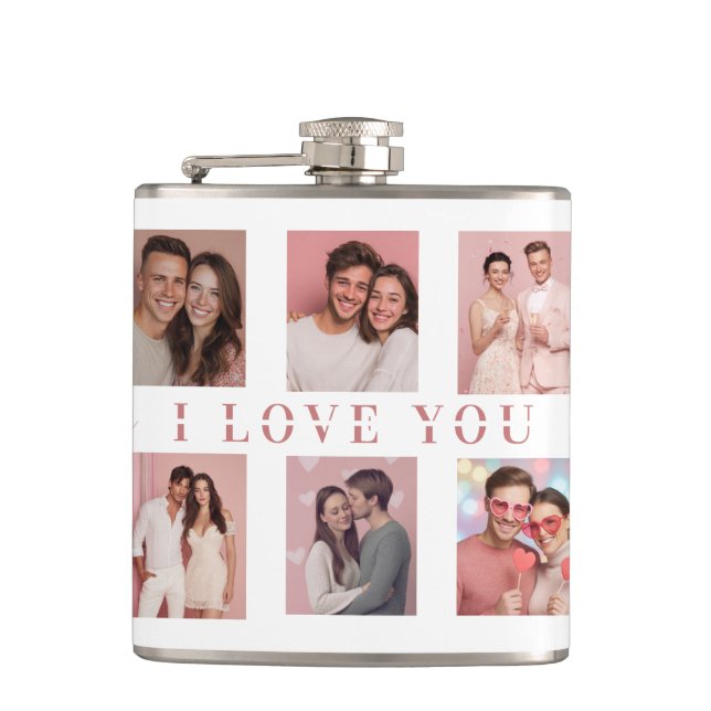 Personalized Valentine's Day Flask | Custom Photos Fickplunta (Framsidan)