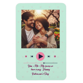 Personalized Valentine's Day Photo Magnet