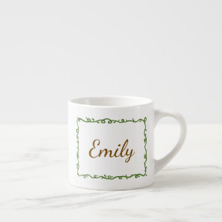 Personalized Vine Espressomugg