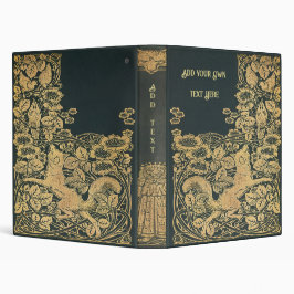 Personalized Vintage 3-Ring Binder