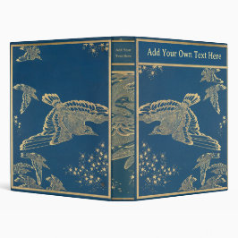 Personalized Vintage 3-Ring Binder