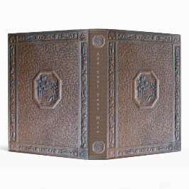 Personalized Vintage 3-Ring Binder