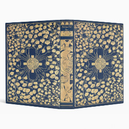 Personalized Vintage 3-Ring Binder