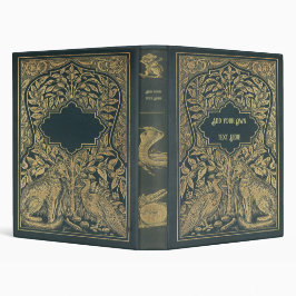 Personalized Vintage 3-Ring Binder