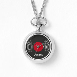 Personalized Vinyl Record Watch Armbandsur