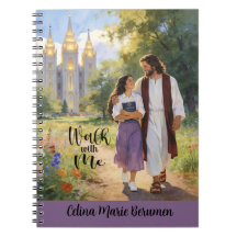 Personalized 'Walk with Me' Christian LDS Journal3