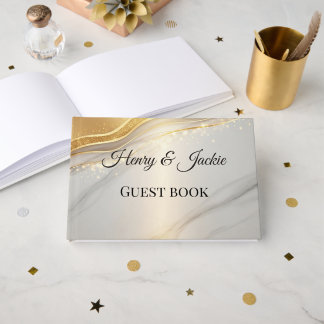 Personalized Wedding Guest Book Gästböcker