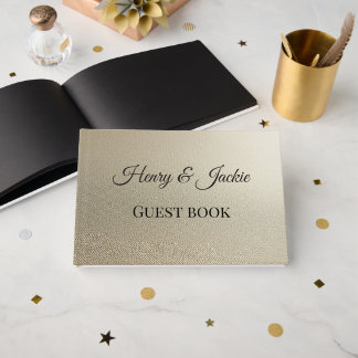 Personalized Wedding Guest Book Gästböcker