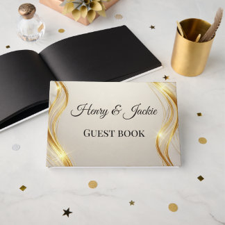 Personalized Wedding Guest Book Gästböcker