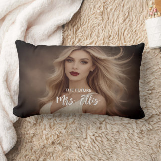 Personalized Wedding Pillow – The Future, Mrs. Lumbarkudde