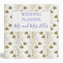 Personalized Wedding Planner Binder Mr. and Mrs.
